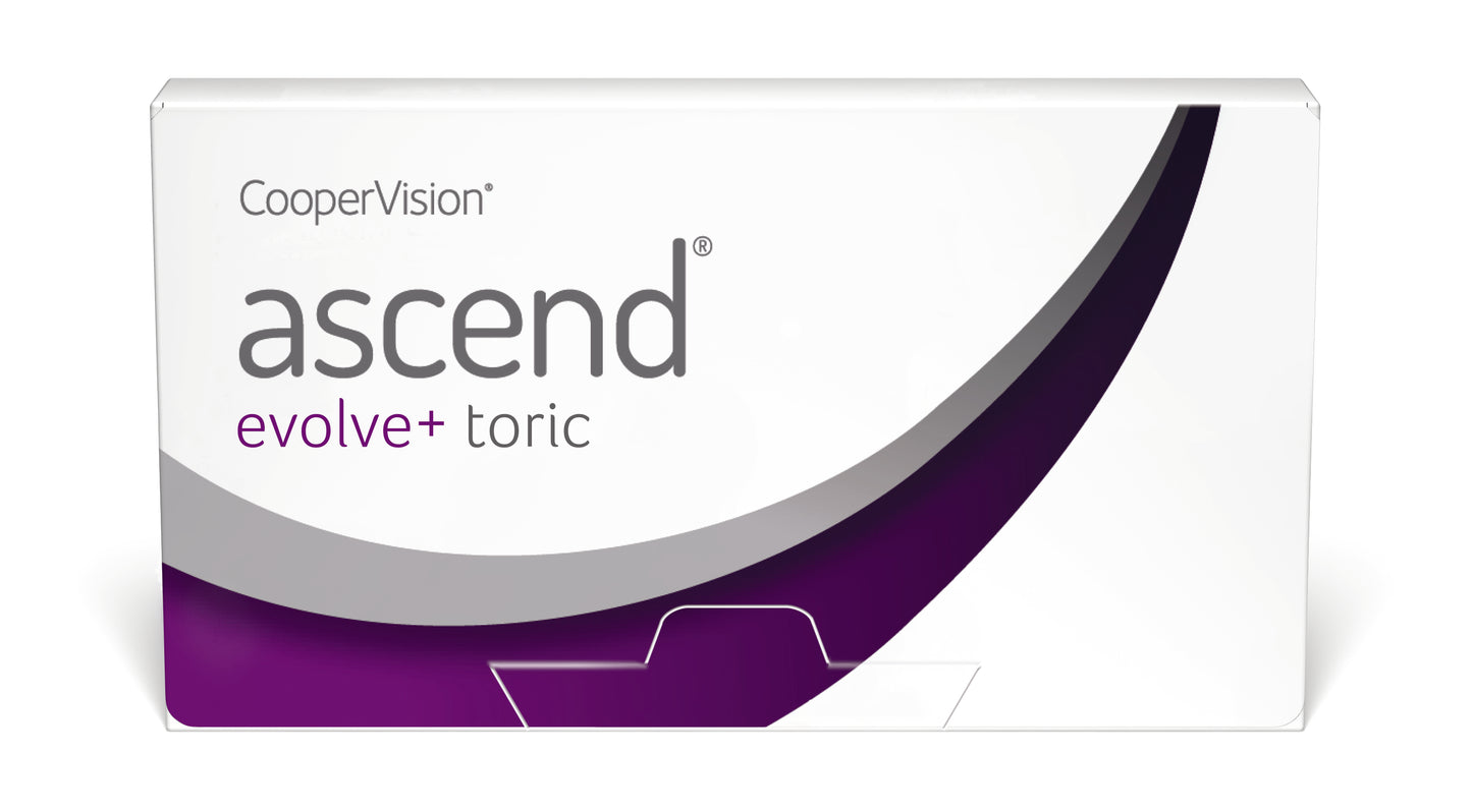 Ascend Evolve+ Toric 6 pack