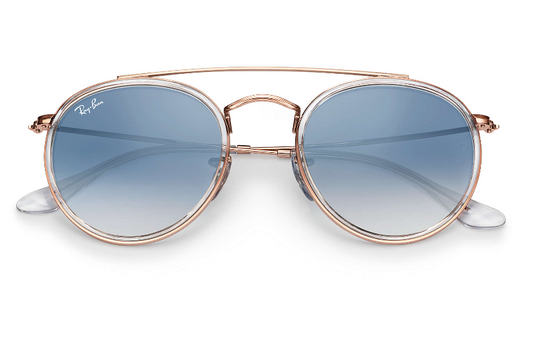 Ray Ban Round Double Bridge 3647 9068/3F