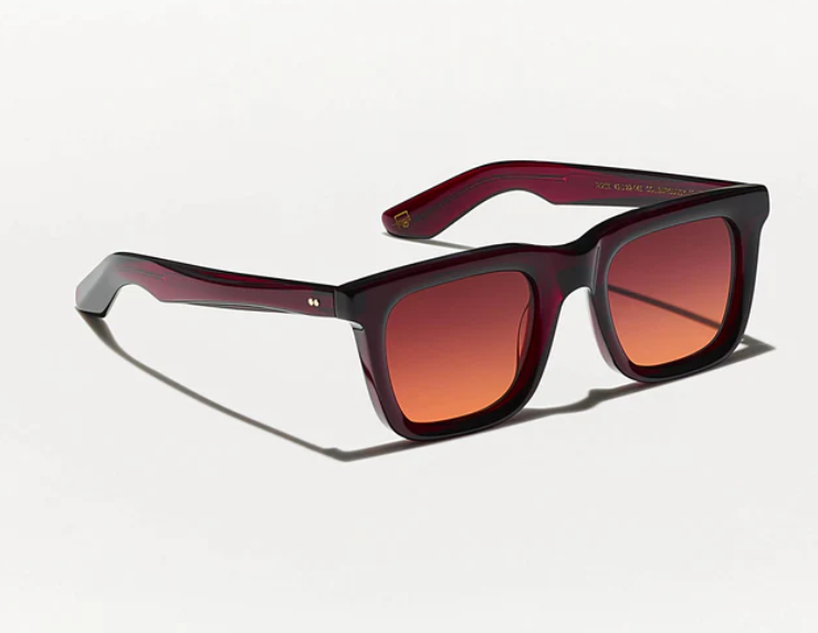 Moscot Rizik Burgundy